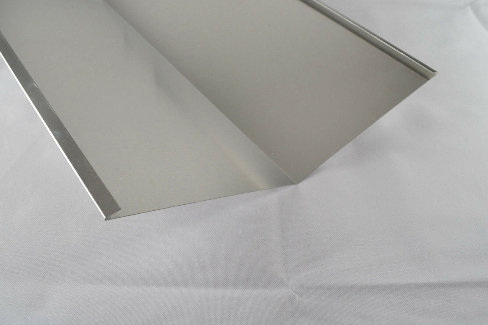 1m lang Kehlblech Dachblech Kehle Aluminium Alu natur 0,8 mm stark 